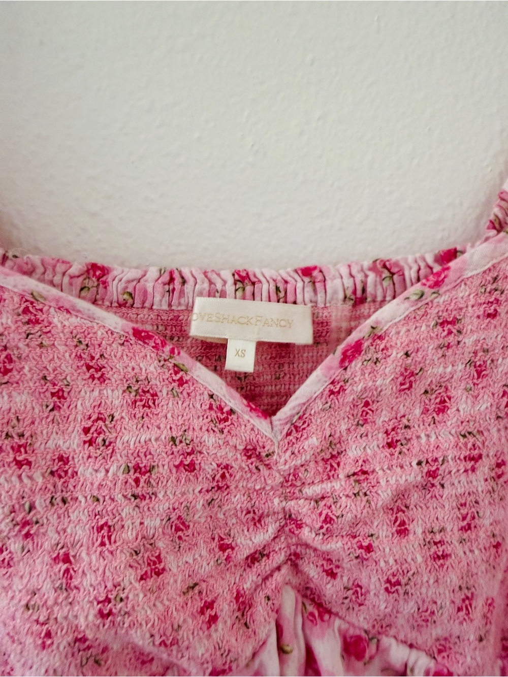 LoveShackFancy Athalia Dress - Pink - Picture 7 of 8